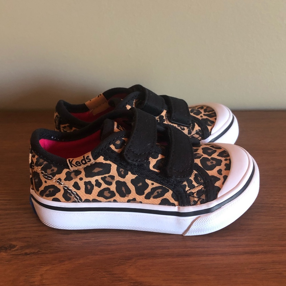 Keds Leopard Toddler Sneakers (NWOT)